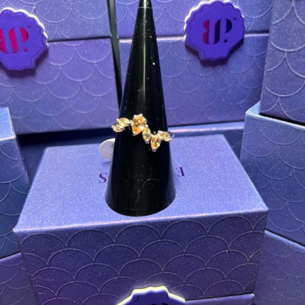 BP Gold Leaf-Inspired Ring